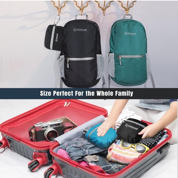 Ultra Lightweight Hiking Backpack 20L Packable Small Water Resistant Daypack - Picture 5 of 6